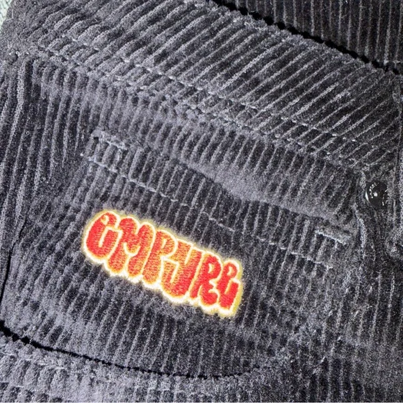 Empyre Loose Fit Black Corduroy Skate Pants Size 30 - Picture 9 of 10